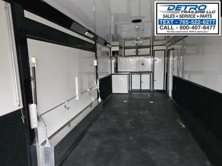 New 2024 Impact Trailers 8.5x28 10K Aftershock Car / Racing Trailer
