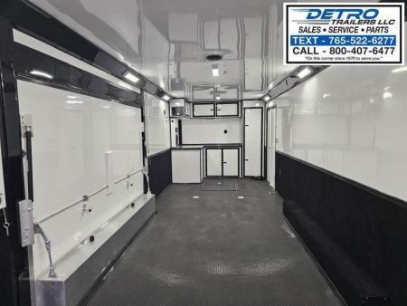New 2024 Impact Trailers 8.5x28 10K Aftershock Car / Racing Trailer
