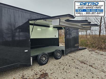 New 2024 Impact Trailers 8.5x28 10K Aftershock Car / Racing Trailer