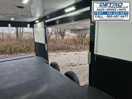New 2024 Impact Trailers 8.5x28 10K Aftershock Car / Racing Trailer