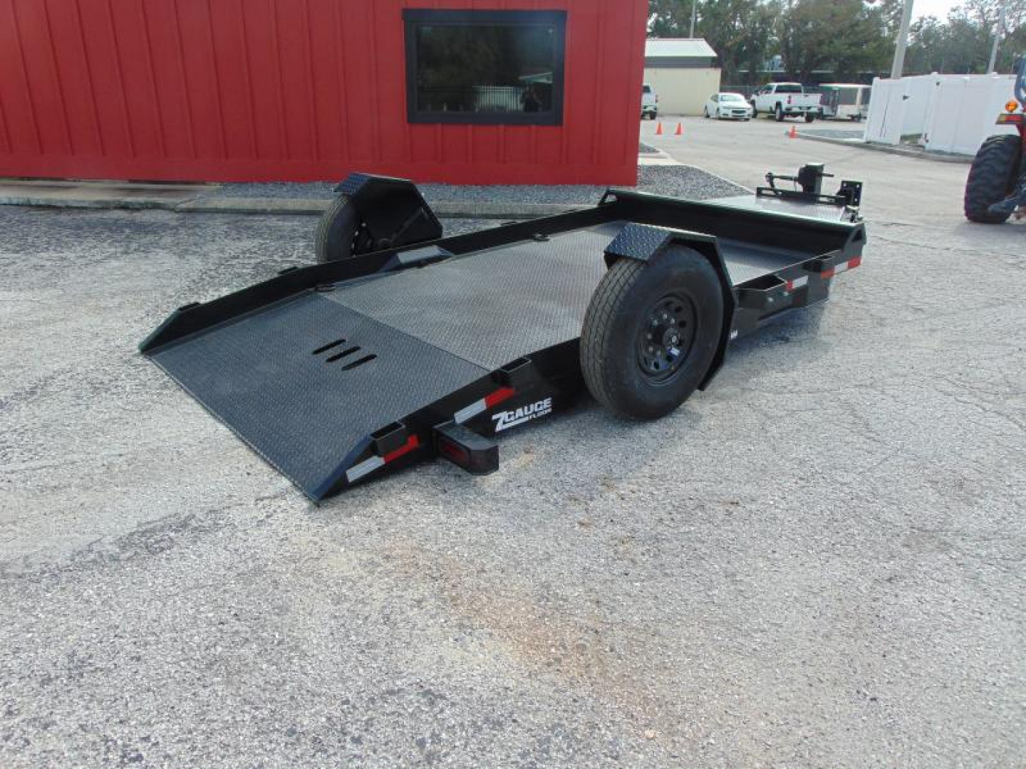 New Sure-Trac 7x12 Pro Series 7.8k Single Axle Tilt Equipment Trailer