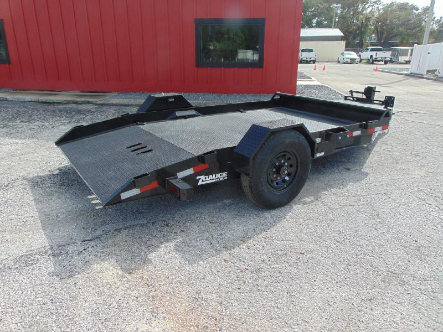 New Sure-Trac 7x12 Pro Series 7.8k Single Axle Tilt Equipment Trailer