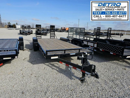 New 2025 Sure-Trac 7' x 20' (18+2) 14K Equipment Trailer