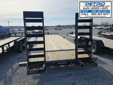 New 2025 Sure-Trac 7' x 20' (18+2) 14K Equipment Trailer