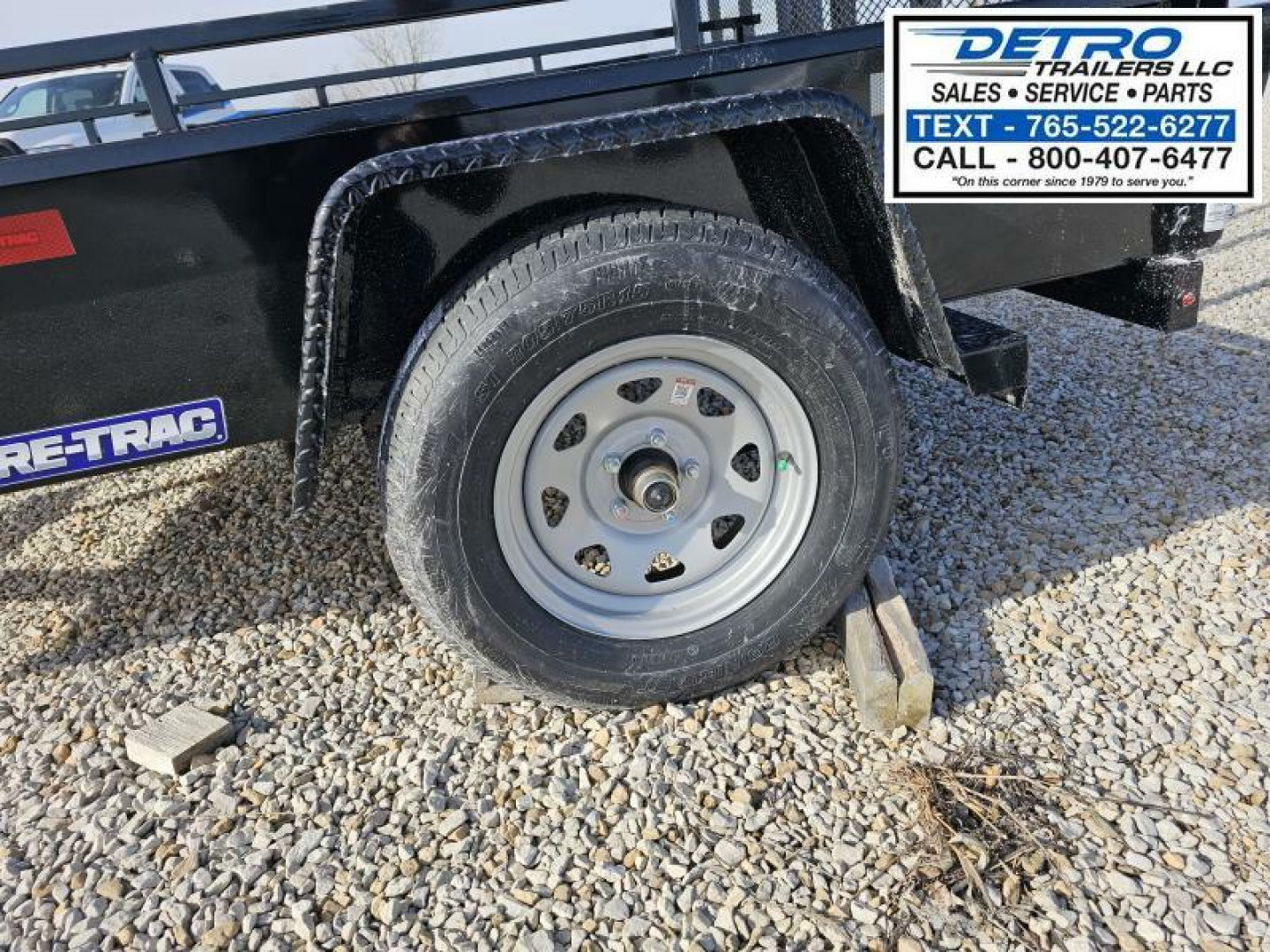 New 2025 Sure-Trac 5' x 8' 3K Idler Steel High Side Utility Trailer