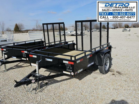 New 2025 Sure-Trac 5' x 8' 3K Idler Steel High Side Utility Trailer