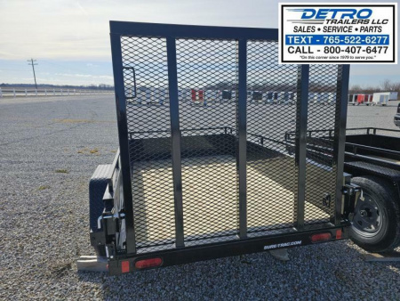 New 2025 Sure-Trac 5' x 8' 3K Idler Steel High Side Utility Trailer