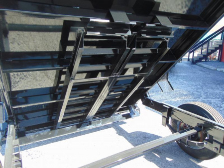 New Sure-Trac 82X16 16K Low Profile Telescopic Dump Trailer