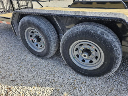 New 2025 Sure-Trac 7' x 22' (20+2) 14K HD Equipment Trailer