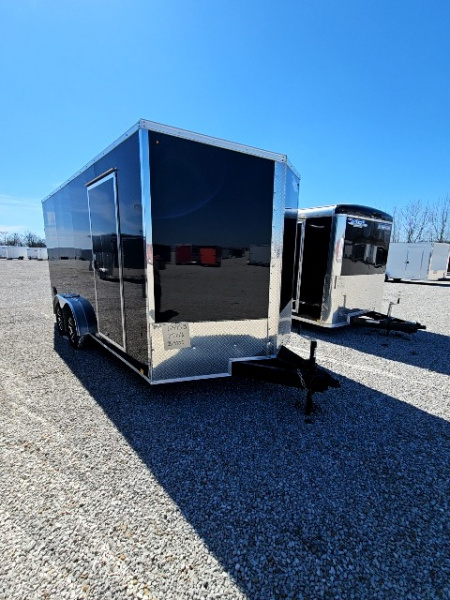 New 2025 Cargo Express XL SE 7.5' x 16' 7K Ramp Door V-nose Enclosed Cargo Trailer