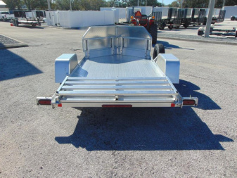 New Bear Track 65X120 Motorcycle Trailer w/Rock Guard