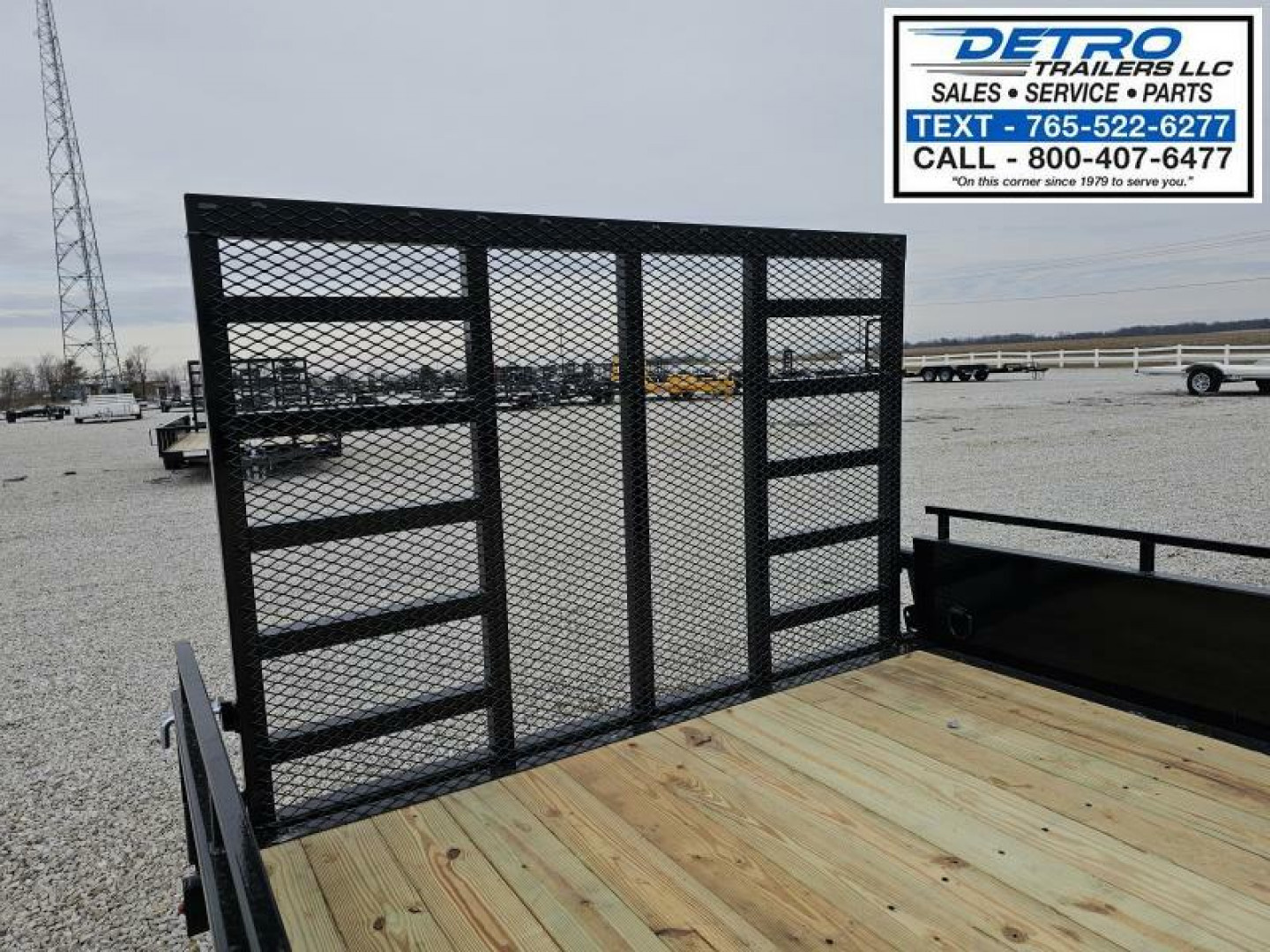 New 2025 Sure-Trac 7' x 16' 7K Steel High Side Utility Trailer