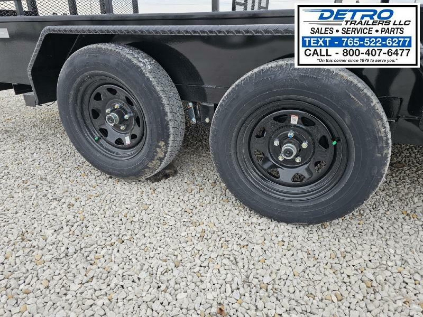 New 2025 Sure-Trac 7' x 16' 7K Steel High Side Utility Trailer