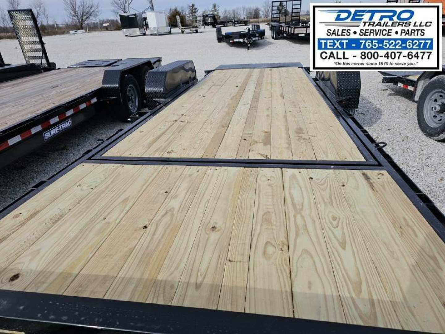 New 2025 Sure-Trac 7' x  22' (18+4) 14K Tilt Bed Equipment Trailer