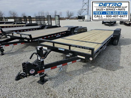 New 2025 Sure-Trac 7' x  22' (18+4) 14K Tilt Bed Equipment Trailer