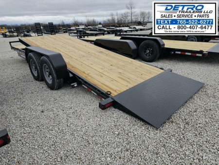 New 2025 Sure-Trac 7' x  22' (18+4) 14K Tilt Bed Equipment Trailer