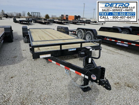 New 2025 Sure-Trac 7' x  22' (18+4) 14K Tilt Bed Equipment Trailer