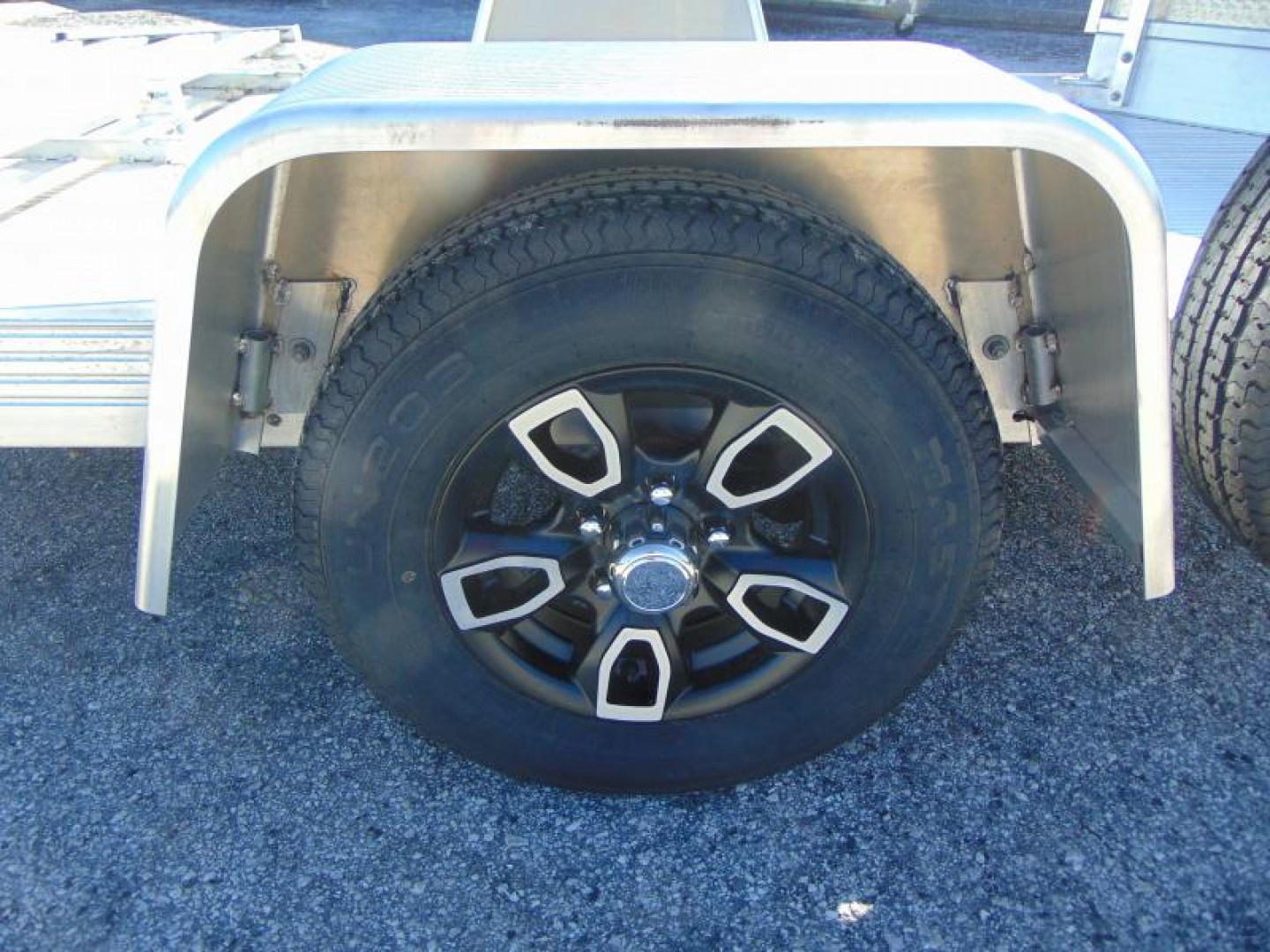 New Bear Track 65X120 Motorcycle Trailer w/Rock Guard