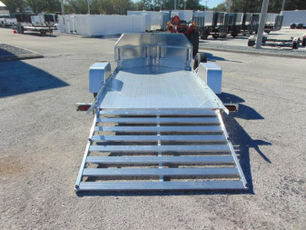 New Bear Track 65X120 Motorcycle Trailer w/Rock Guard