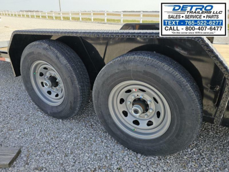 New 2025 Sure-Trac 7' x 18' 14K Tilt Bed Equipment Trailer