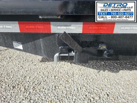 New 2025 Sure-Trac 7' x 18' 14K Tilt Bed Equipment Trailer