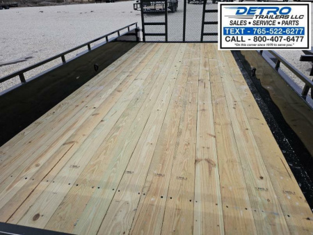 New 2025 Sure-Trac 7' x 16' 7K Steel High Side Utility Trailer