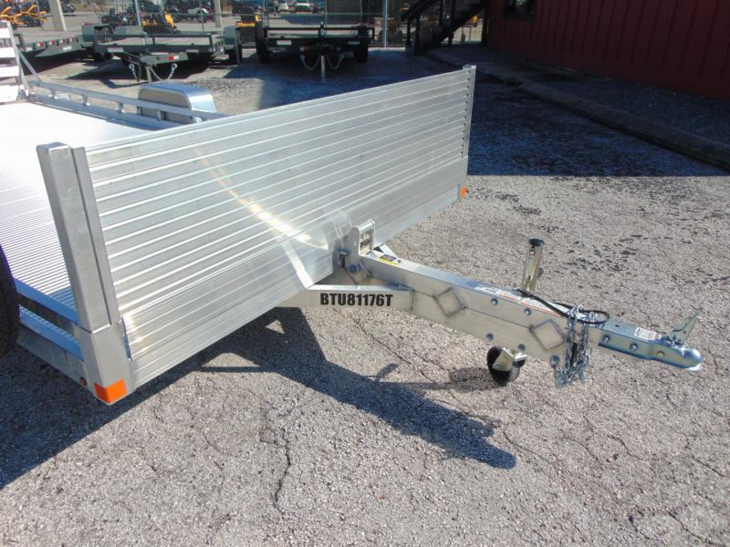 New Bear Track 81X176 All Aluminum SlingShot Tilt Utility Trailer