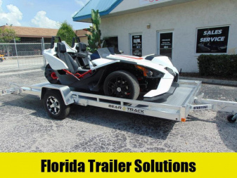 New Bear Track 81X176 All Aluminum SlingShot Tilt Utility Trailer