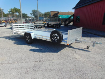 New Bear Track 81X176 All Aluminum SlingShot Tilt Utility Trailer