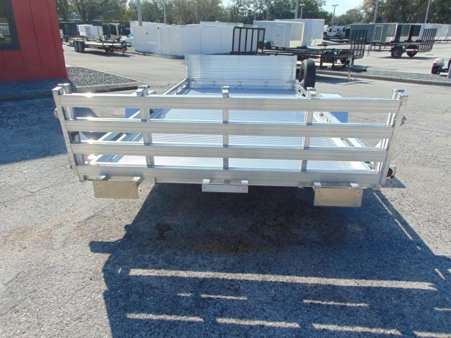 New Bear Track 81X176 All Aluminum SlingShot Tilt Utility Trailer