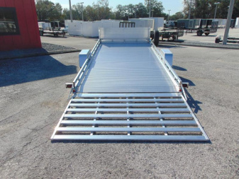New Bear Track 81X176 All Aluminum SlingShot Tilt Utility Trailer