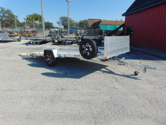 New Bear Track 81X176 All Aluminum SlingShot Tilt Utility Trailer