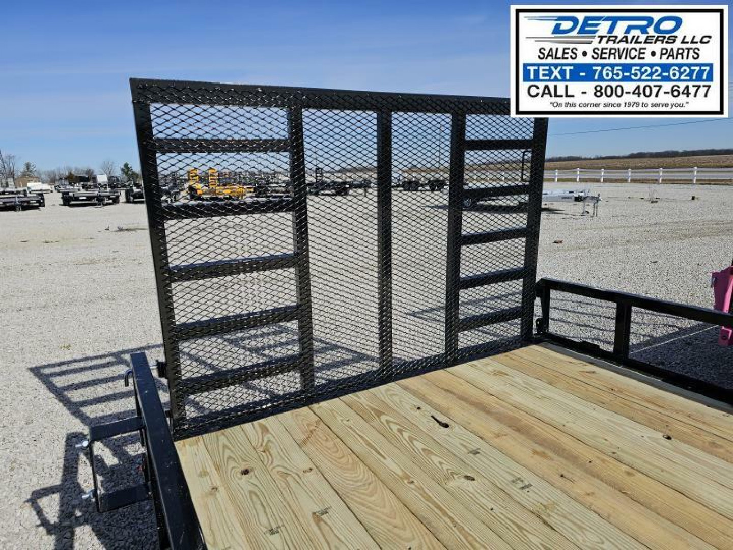 New 2025 Sure-Trac 7' x 16' 7K Tube Top ATV Utility Trailer