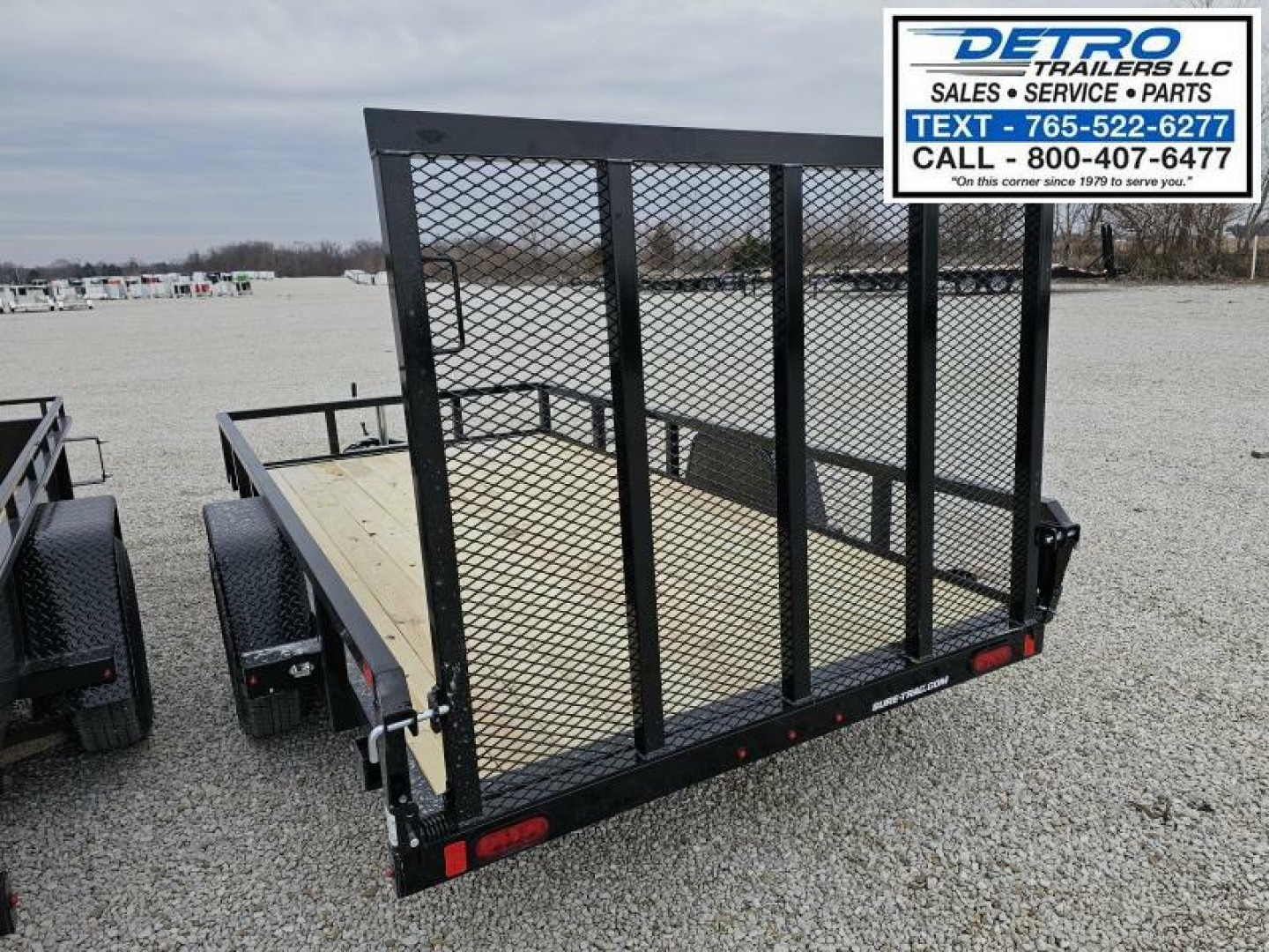 New 2025 Sure-Trac 6' x 12' 3K Idler Tube Top Utility Trailer