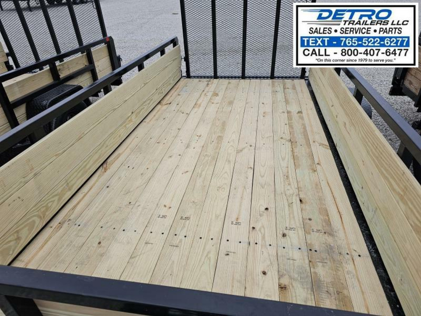 New 2025 Sure-Trac 6' x 12' 3K Idler Tube Top Three Board High Sided Utility Trailer
