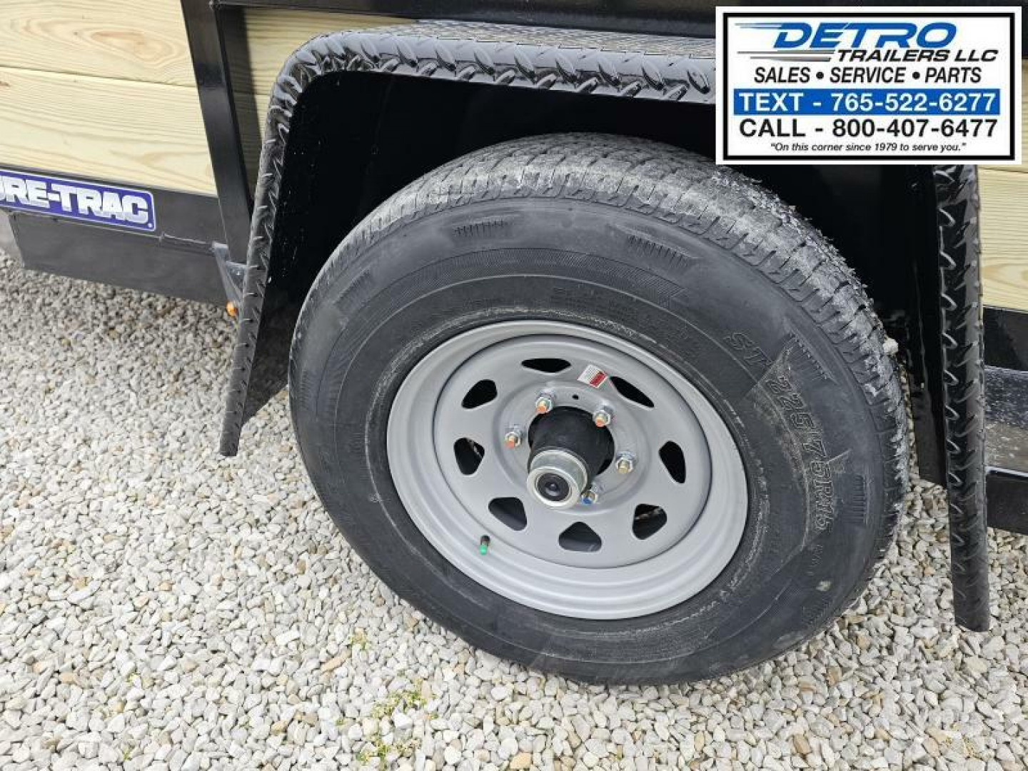 New 2025 Sure-Trac 7' x 12' 5K Tube Top Three Board High Side Utility Trailer w/ Brakes