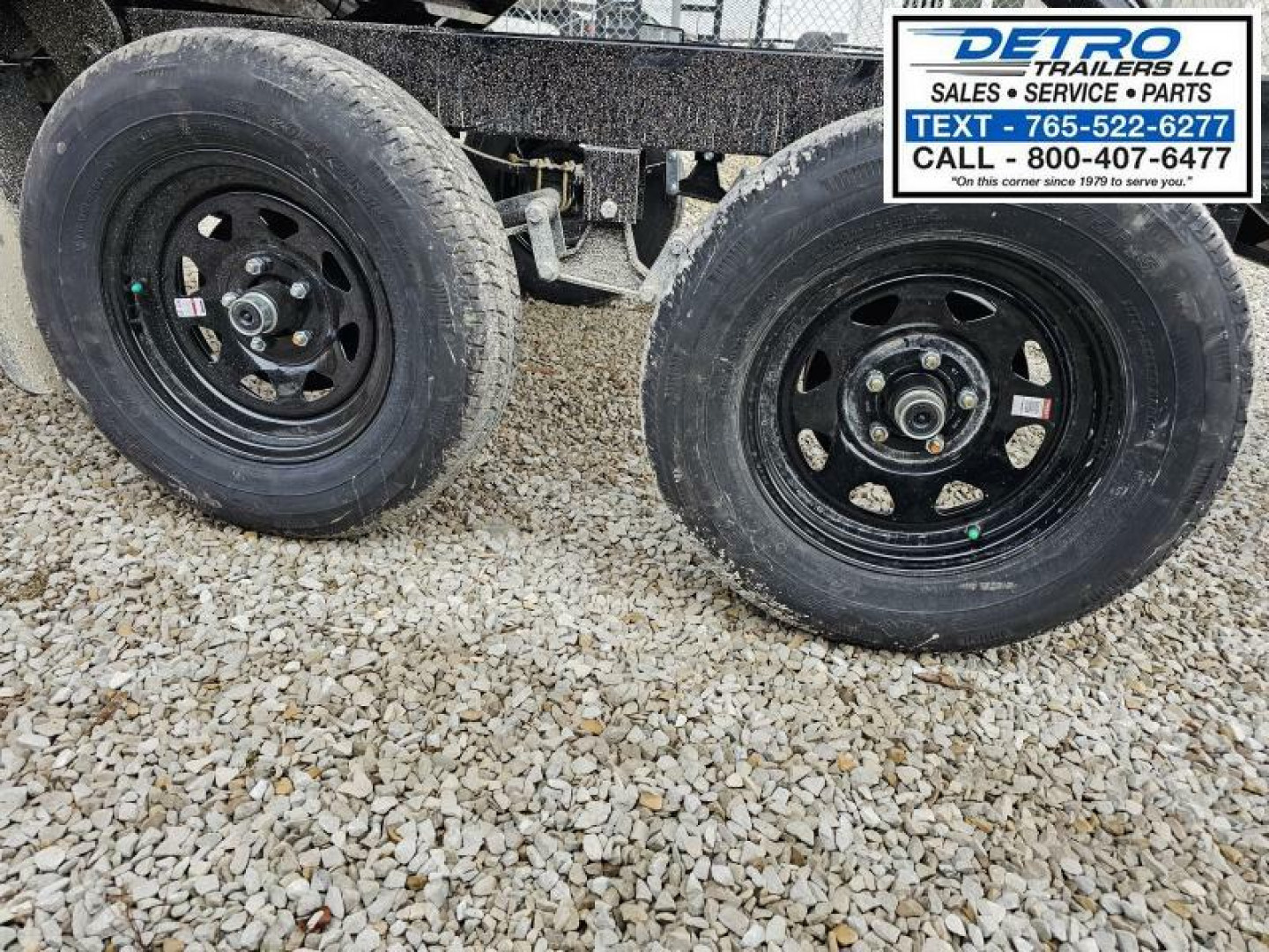 New 2025 Sure-Trac 6' x 10' 7K Single Ram SD Deckover Dump Trailer