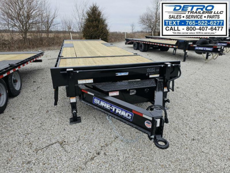 New 2025 Sure-Trac 102  x 28' (22+6) 15K HD Power Tilt Deckover Trailer