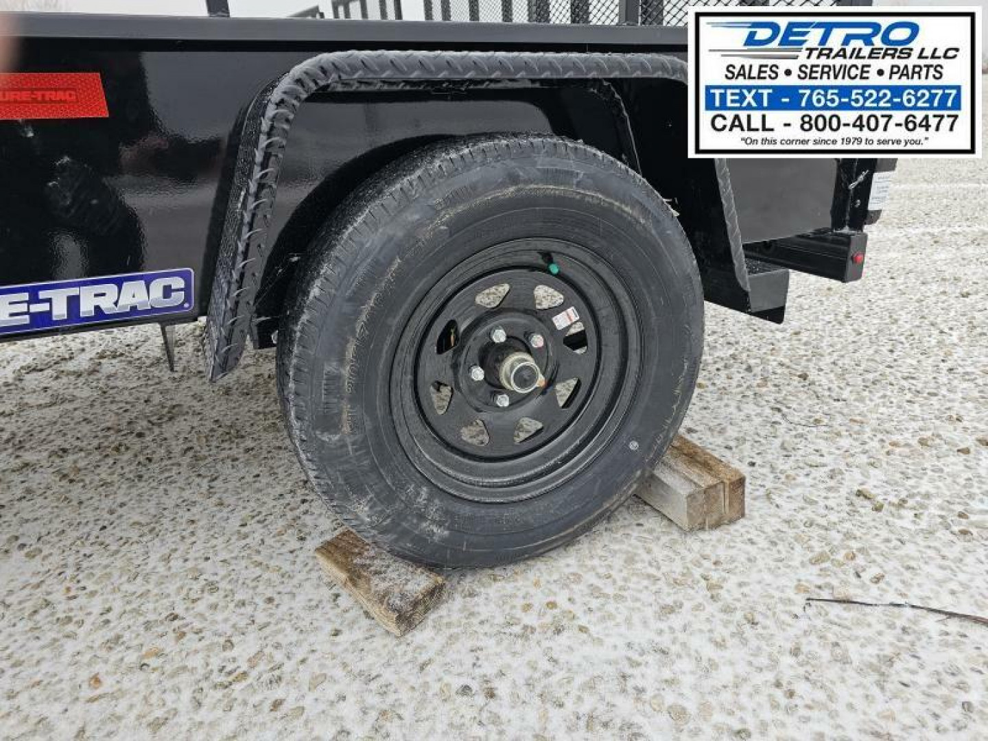 New 2025 Sure-Trac 5' x 8' 3K Idler Steel High Side Utility Trailer