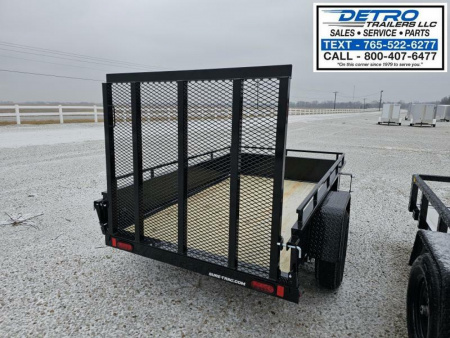 New 2025 Sure-Trac 5' x 8' 3K Idler Steel High Side Utility Trailer