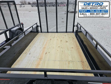 New 2025 Sure-Trac 5' x 8' 3K Idler Steel High Side Utility Trailer