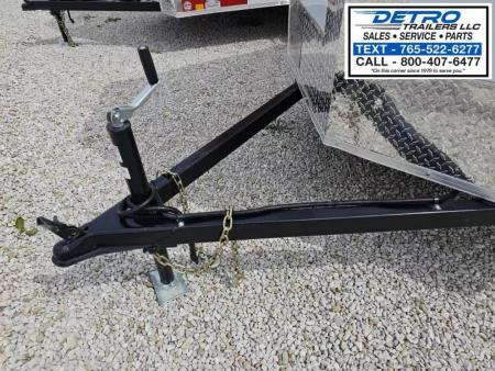 New 2025 Cargo Express EX DLX 5' x 8' 3K Idler Double Rear Door V-nose Enclosed Cargo Trailer