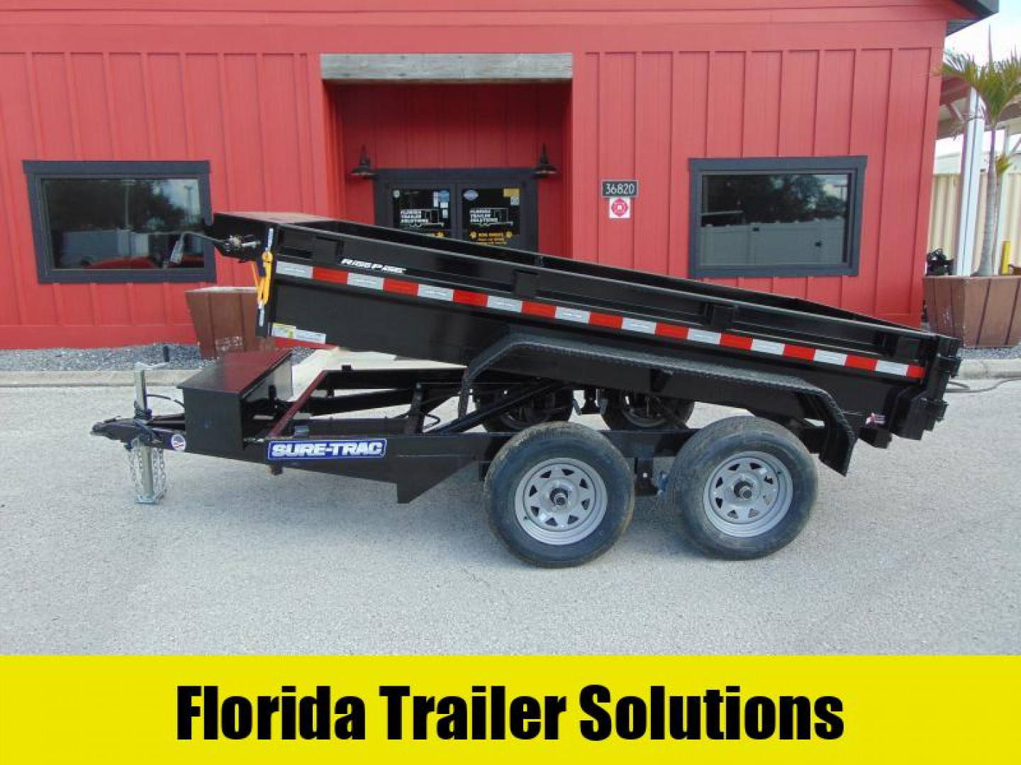 New Sure-Trac 5X10 Low Profile 7k Single Ram Dump Trailer