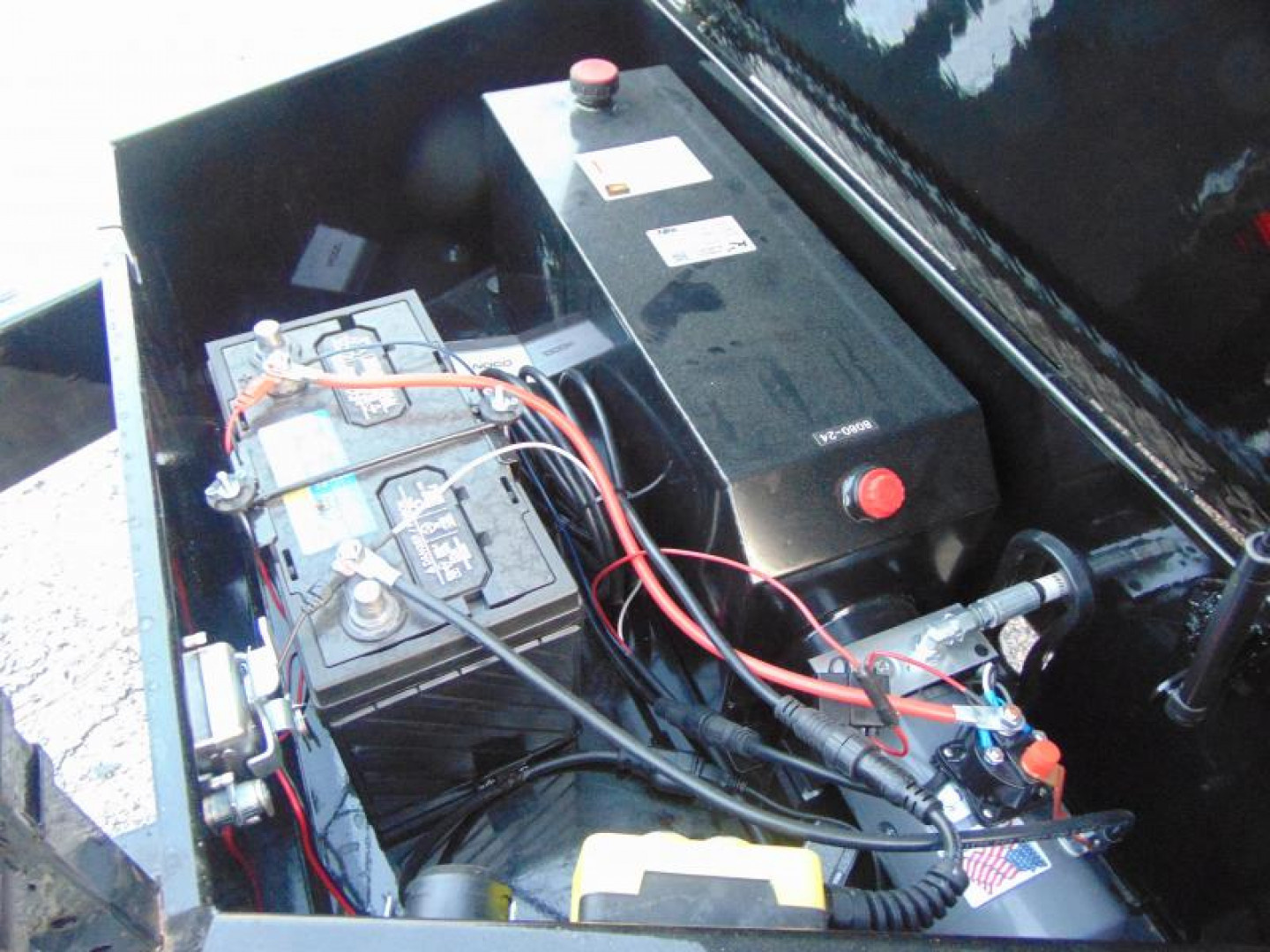 New Sure-Trac 82x16 Low Profile 14k Telescopic Hoist Dump Trailer w/ 4' Sides