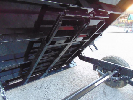 New Sure-Trac 82x16 Low Profile 14k Telescopic Hoist Dump Trailer w/ 4' Sides