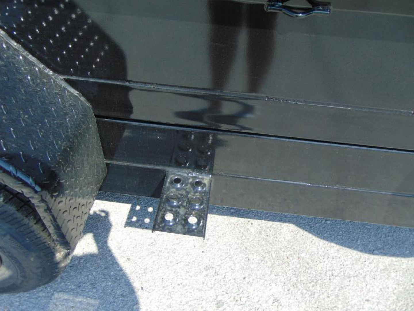 New Sure-Trac 82X14 14k HD Low Profile Telescopic Dump Trailer w/Spare Tire & Stab Jacks