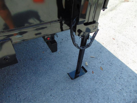 New Sure-Trac 82X14 14k HD Low Profile Telescopic Dump Trailer w/Spare Tire & Stab Jacks