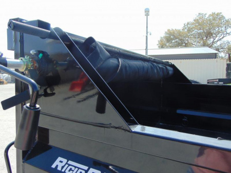 New Sure-Trac 82X14 14k HD Low Profile Telescopic Dump Trailer w/Spare Tire & Stab Jacks