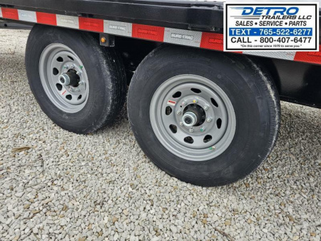 New 2025 Sure-Trac 102" x 22' 15K HD Full Deck Power Tilt Deckover Trailer