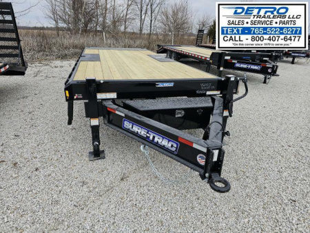 New 2025 Sure-Trac 102" x 22' 15K HD Full Deck Power Tilt Deckover Trailer